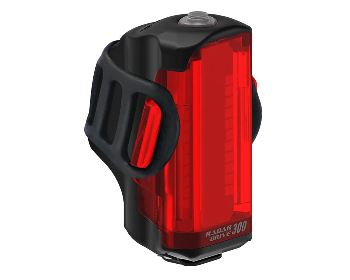 Lezyne Radar Drive Tail Light (Black) (300 Lumens)